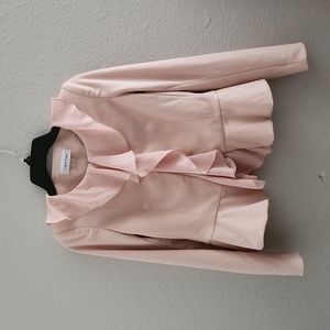 Calvin Klein- Ruffle Blazer